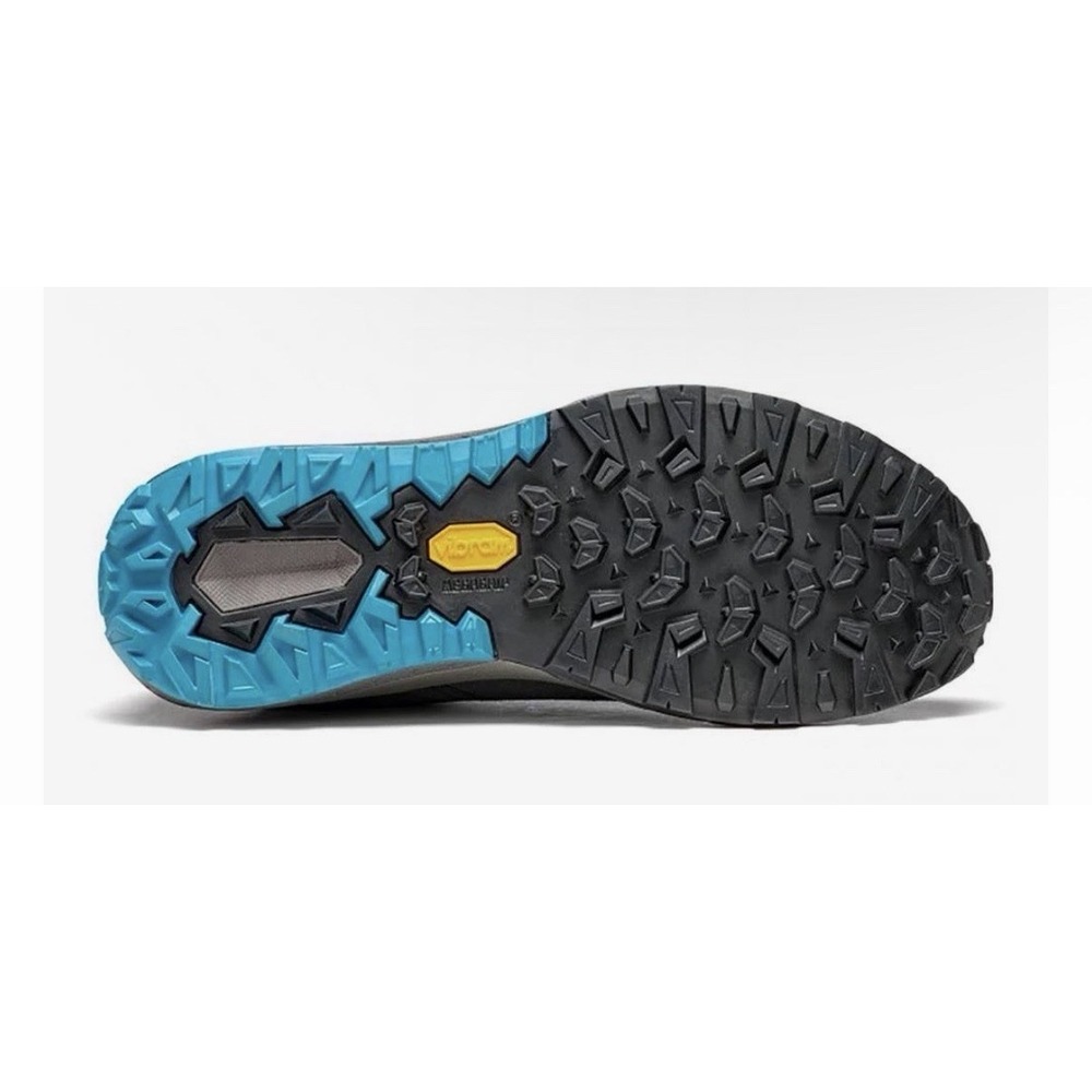 NIB ASOLO Space GV Hiking Shoe Goretex Women's 8.5 Gray Blue Vibram $170 - Picture 4 of 16